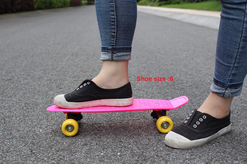 SK8MEMO 17X5inch Mini Skateboard, Mini Cruiser Skateboard for Beginnersâ€¦ - Image 5